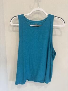 Beyond Yoga Sleeveless Tank Top XL Teal Blue